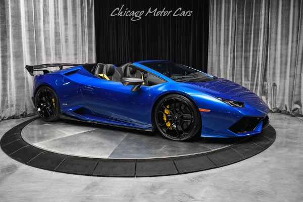 Used 2017 Lamborghini Huracan LP610-4 Spyder Original MSRP $307k+ Tons of Carbon Fiber! for sale Sold at Chicago Motor Cars in West Chicago IL 60185 6