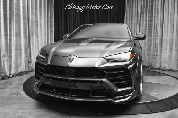 Used 2020 Lamborghini Urus SUV B&O Sound! HARD Loaded! Novitec Carbon Esteso Widebody! Forged Wheels! for sale Sold at Chicago Motor Cars in West Chicago IL 60185 2