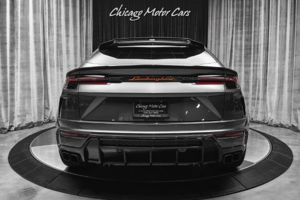 Used 2020 Lamborghini Urus SUV B&O Sound! HARD Loaded! Novitec Carbon Esteso Widebody! Forged Wheels! for sale Sold at Chicago Motor Cars in West Chicago IL 60185 4