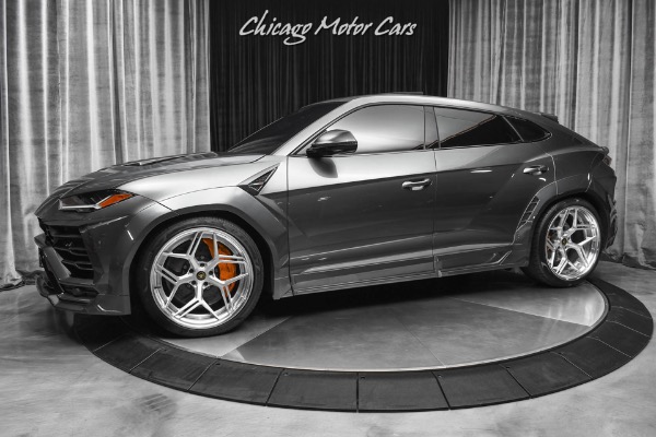 Used 2020 Lamborghini Urus SUV B&O Sound! HARD Loaded! Novitec Carbon Esteso Widebody! Forged Wheels! for sale Sold at Chicago Motor Cars in West Chicago IL 60185 1