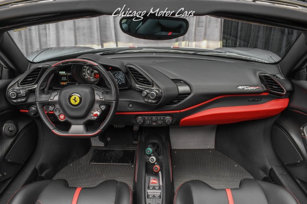 Used-2019-Ferrari-488-Pista-Spider-Convertible-HRE-WHEELS-IPE-EXHAUST-ONLY-900-MILES-LOADED