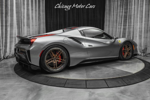 Used-2019-Ferrari-488-Pista-Spider-Convertible-HRE-WHEELS-IPE-EXHAUST-ONLY-900-MILES-LOADED