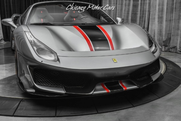 Used-2019-Ferrari-488-Pista-Spider-Convertible-HRE-WHEELS-IPE-EXHAUST-ONLY-900-MILES-LOADED