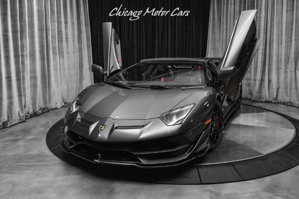Used 2021 Lamborghini Aventador SVJ Roadster Only 1,000 Miles! Carbon Fiber! Full Body Paint Protection Film! for sale Sold at Chicago Motor Cars in West Chicago IL 60185 2