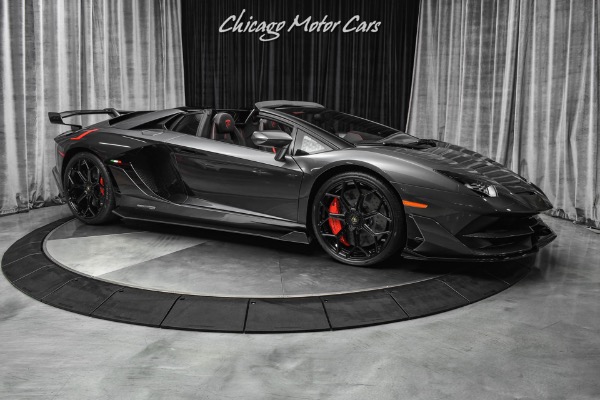 Used 2021 Lamborghini Aventador SVJ Roadster Only 1,000 Miles! Carbon Fiber! Full Body Paint Protection Film! for sale Sold at Chicago Motor Cars in West Chicago IL 60185 6