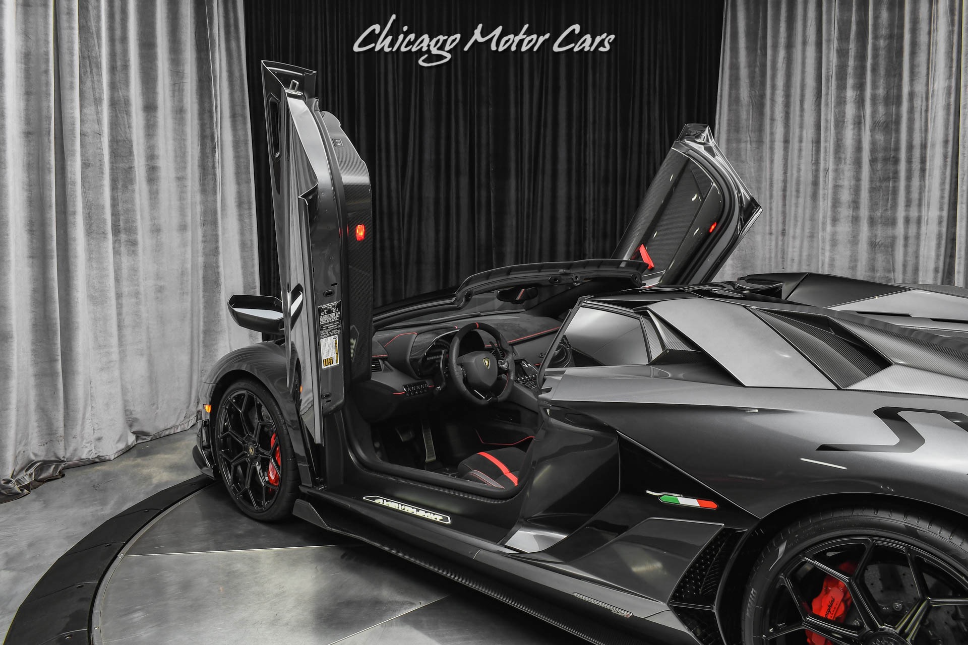 Used-2021-Lamborghini-Aventador-SVJ-Roadster-Only-1000-Miles-Carbon-Fiber-Full-Body-Paint-Protection-Film