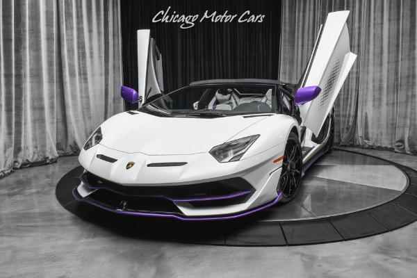 Used 2021 Lamborghini Aventador SVJ Roadster Xago Edition Only 500 Miles 1of10 Ever Made WORLDWIDE! Super RARE for sale Sold at Chicago Motor Cars in West Chicago IL 60185 2