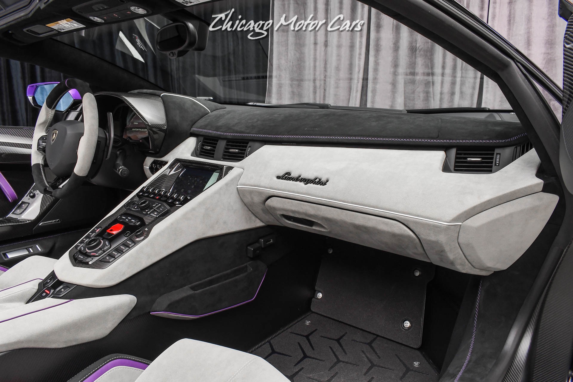 Used-2021-Lamborghini-Aventador-SVJ-Roadster-Xago-Edition-Only-500-Miles-1of10-Ever-Made-WORLDWIDE-Super-RARE
