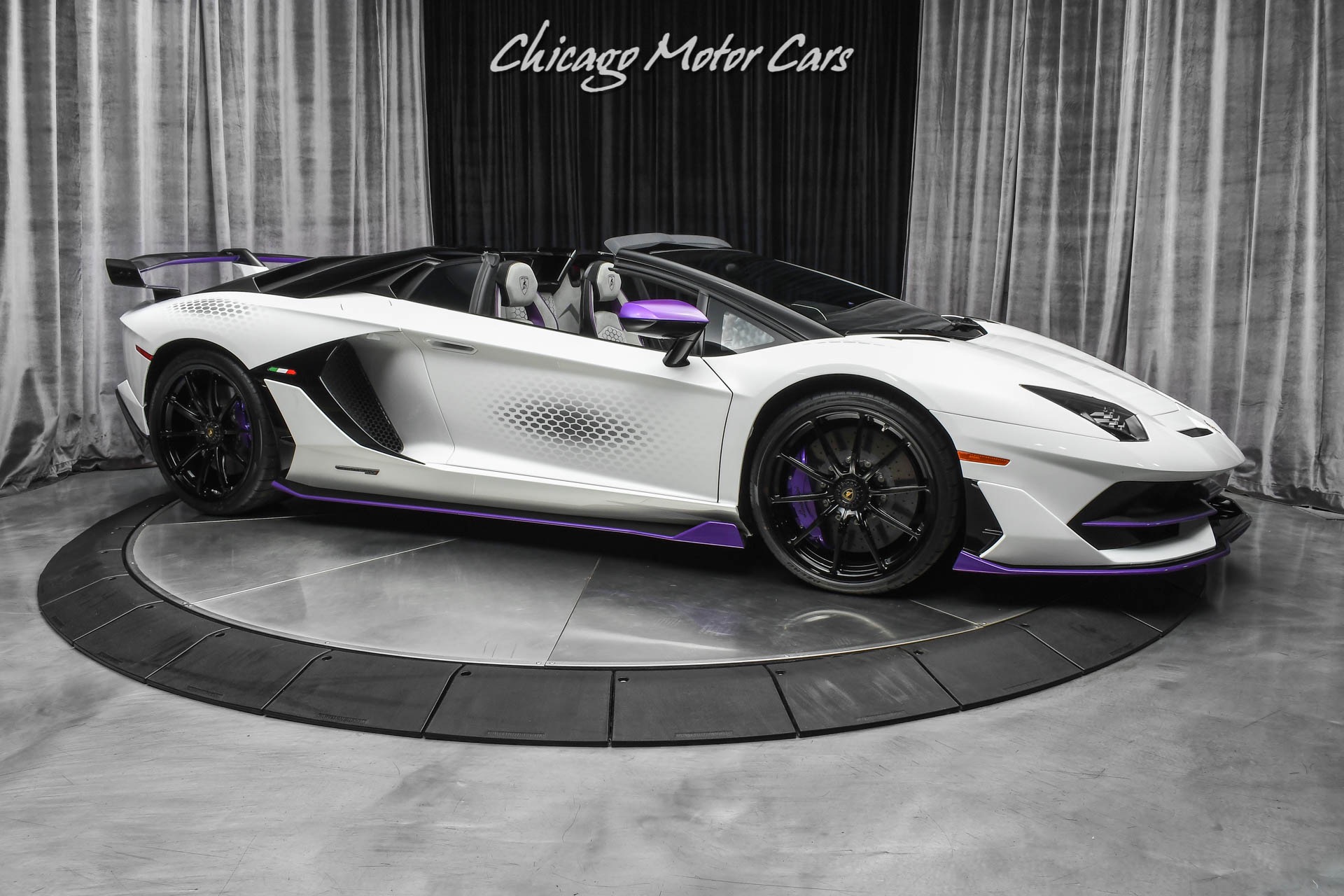 Used-2021-Lamborghini-Aventador-SVJ-Roadster-Xago-Edition-Only-500-Miles-1of10-Ever-Made-WORLDWIDE-Super-RARE