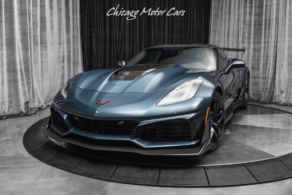 Used 2019 Chevrolet Corvette ZR1 3ZR Coupe TRACK PERFORMANCE PACKAGE! ONLY 3K MILES! for sale Sold at Chicago Motor Cars in West Chicago IL 60185 2