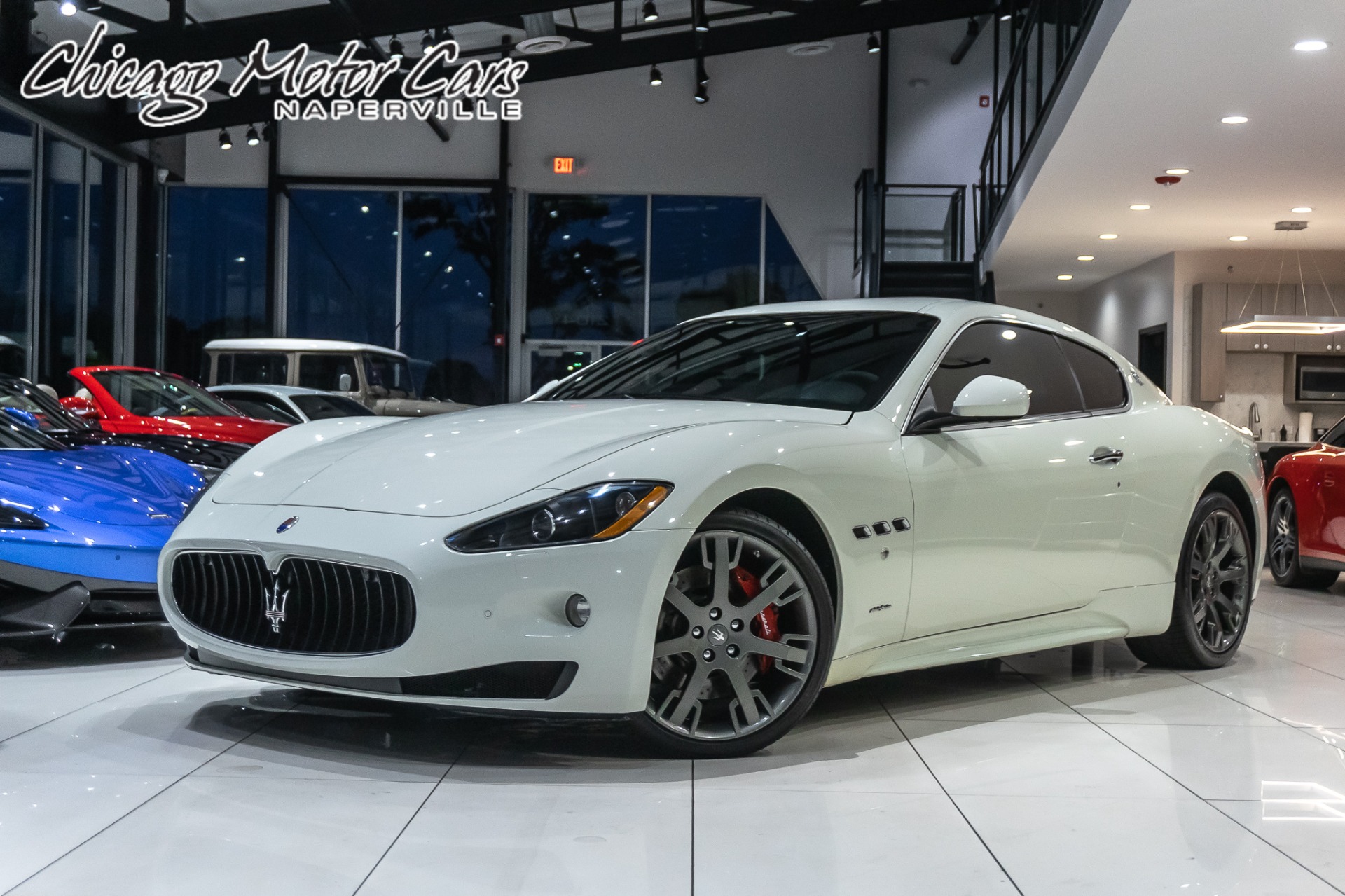 Used 2009 Maserati GranTurismo S 4.7L V8 Sport Exhaust Alcantara Int Low Miles! for sale Sold at Chicago Motor Cars in West Chicago IL 60185 1