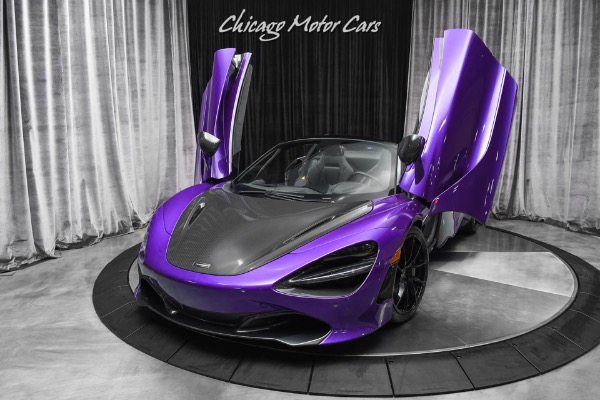 Used 2020 McLaren 720S Spider Performance Loaded with MSO Defined Carbon Fiber! Front Lift System! for sale Sold at Chicago Motor Cars in West Chicago IL 60185 2
