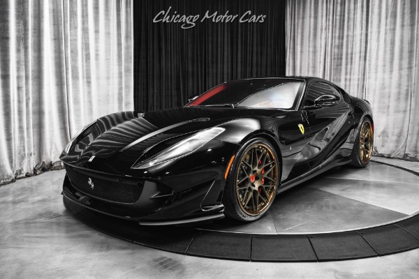 Used-2020-Ferrari-812-Superfast-Coupe-ONLY-4K-Miles-HRE-Wheels-IPE-Exhaust-FULL-PPF-HOT-Color-Combo