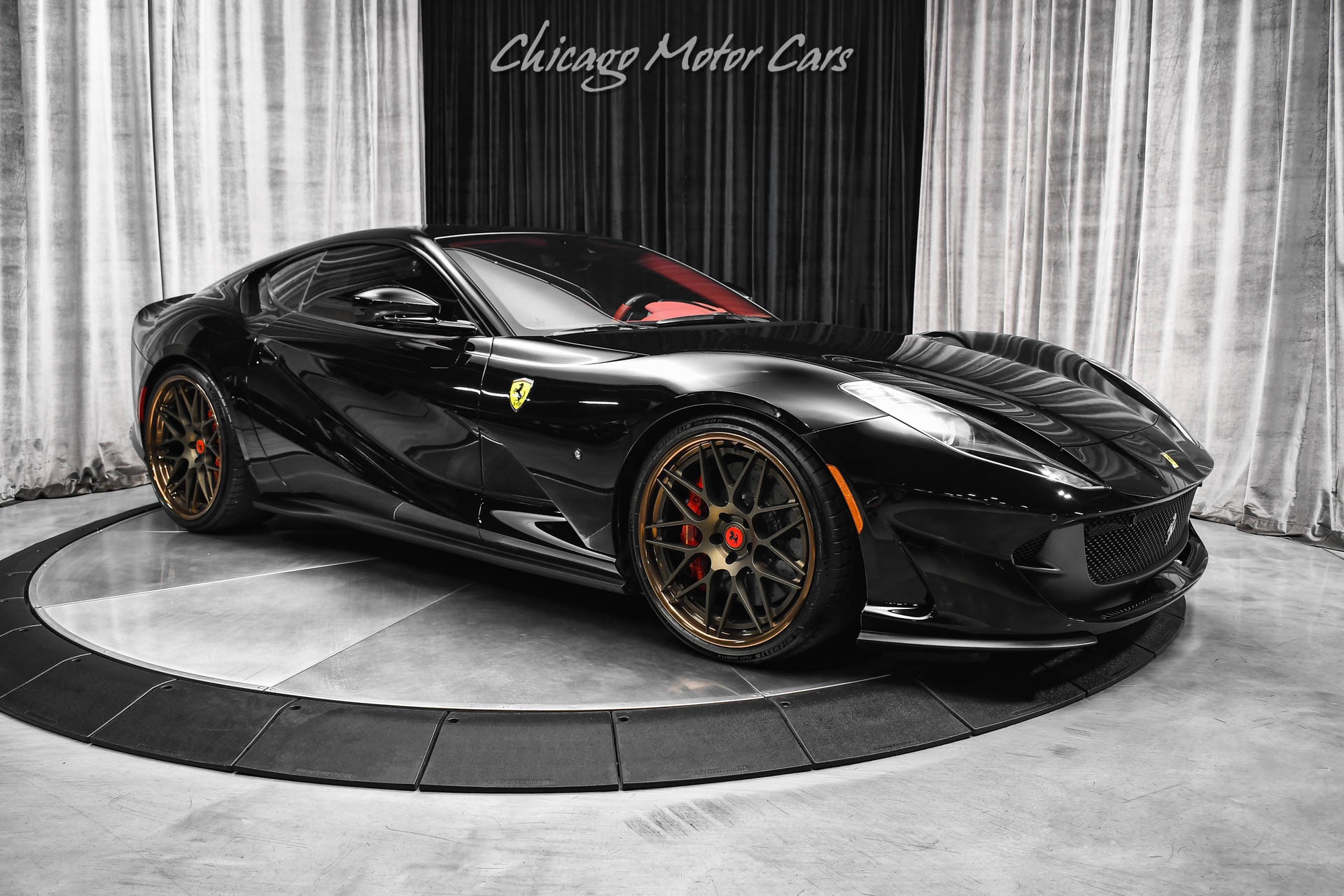 Used-2020-Ferrari-812-Superfast-Coupe-ONLY-4K-Miles-HRE-Wheels-IPE-Exhaust-FULL-PPF-HOT-Color-Combo