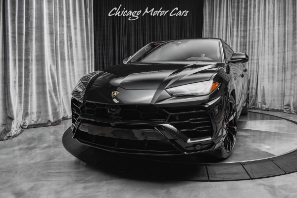 Used 2021 Lamborghini Urus Delivery Miles! Advanced 3D Sound! Loaded! Black! Perfect! for sale Sold at Chicago Motor Cars in West Chicago IL 60185 2