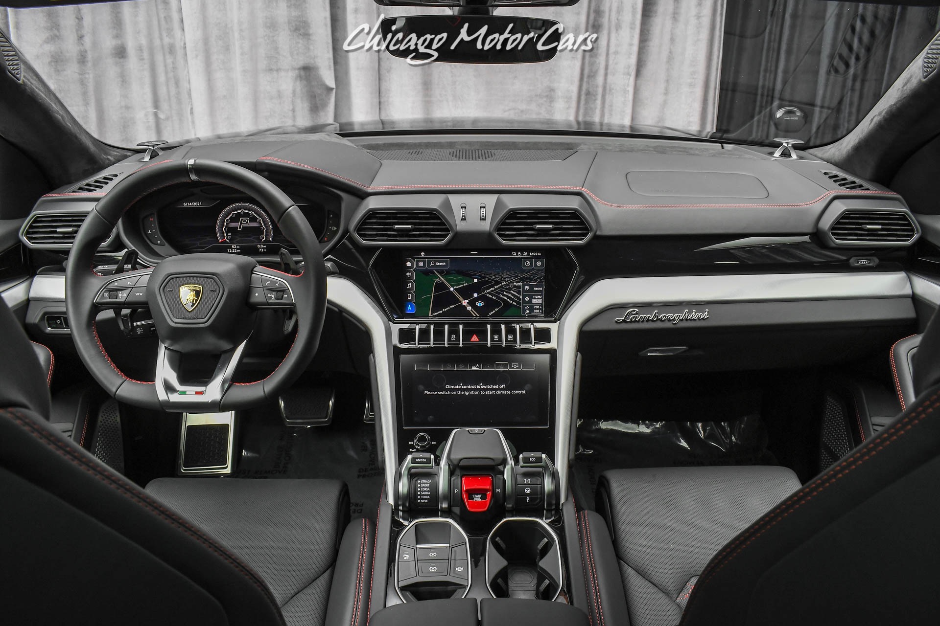 Used-2021-Lamborghini-Urus-Delivery-Miles-Advanced-3D-Sound-Loaded-Black-Perfect