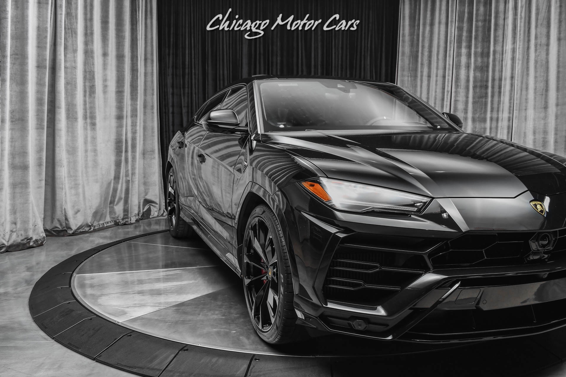 Used-2021-Lamborghini-Urus-Delivery-Miles-Advanced-3D-Sound-Loaded-Black-Perfect