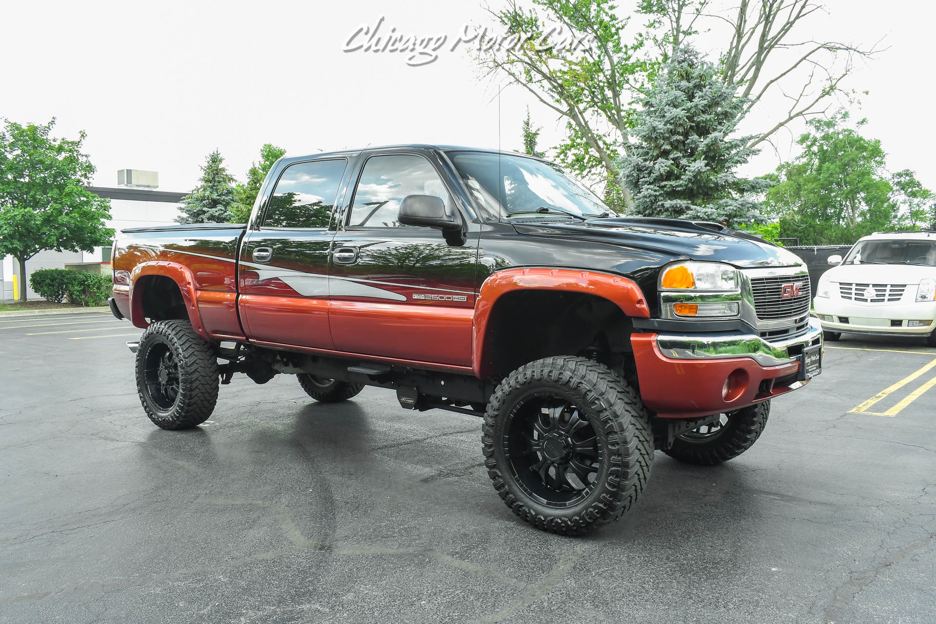 Used-2005-GMC-Sierra-2500HD-6-Inch-Lift-Extremely-Clean-Inside-and-Out-37-Inch-Wheels