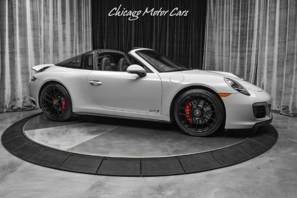 Used 2019 Porsche 911 Targa 4 GTS Only 5K Miles! Chalk! Amazing Build & Specification! PERFECT! for sale Sold at Chicago Motor Cars in West Chicago IL 60185 6