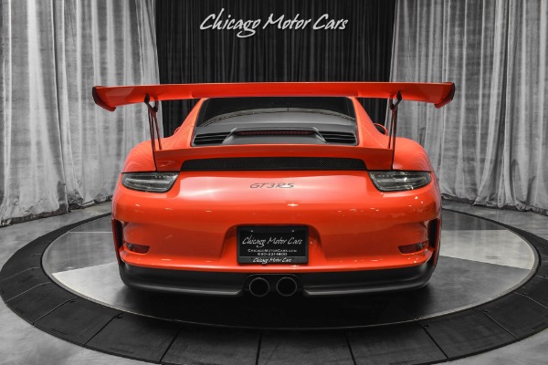 Used 2016 Porsche 911 GT3 RS Coupe Only 4700 Miles Lava Orange! Serviced! CCBs LOADED! for sale Sold at Chicago Motor Cars in West Chicago IL 60185 4