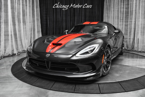 Used 2014 Dodge SRT Viper Coupe Only 2100 Miles! Gunmetal Pearl! Collector Quality! LOADED for sale Sold at Chicago Motor Cars in West Chicago IL 60185 2