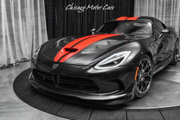 Used-2014-Dodge-SRT-Viper-Coupe-Only-2100-Miles-Gunmetal-Pearl-Collector-Quality-LOADED