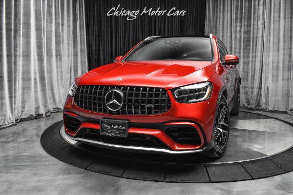 Used-2020-Mercedes-Benz-GLC63-AMG-4-Matic-PANORAMIC-ROOF-PARKING-ASSISTANCE-PKG-CARDINAL-RED