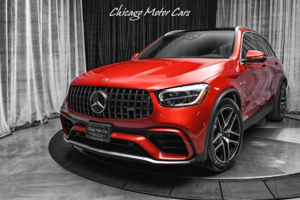 Used-2020-Mercedes-Benz-GLC63-AMG-4-Matic-PANORAMIC-ROOF-PARKING-ASSISTANCE-PKG-CARDINAL-RED