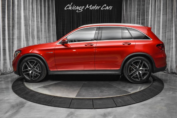 Used-2020-Mercedes-Benz-GLC63-AMG-4-Matic-PANORAMIC-ROOF-PARKING-ASSISTANCE-PKG-CARDINAL-RED