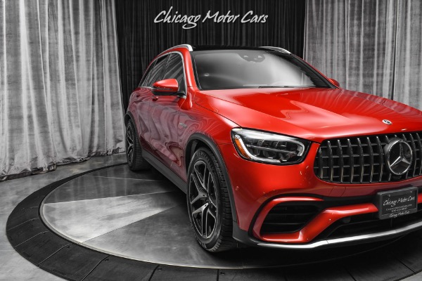 Used-2020-Mercedes-Benz-GLC63-AMG-4-Matic-PANORAMIC-ROOF-PARKING-ASSISTANCE-PKG-CARDINAL-RED