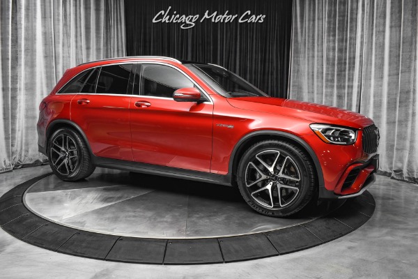 Used-2020-Mercedes-Benz-GLC63-AMG-4-Matic-PANORAMIC-ROOF-PARKING-ASSISTANCE-PKG-CARDINAL-RED