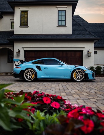 Used 2018 Porsche 911 GT2 RS Weissach Package! PTS GULF BLUE Only 991 Miles! Collector Quality! for sale Sold at Chicago Motor Cars in West Chicago IL 60185 2
