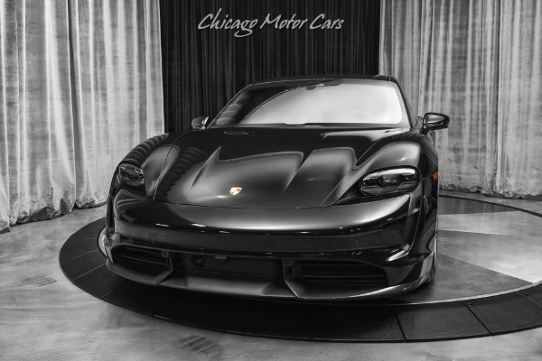 Used 2020 Porsche Taycan Turbo S Sedan Premium Pkg! Burmester High-End! Porsche InnoDrive! LOADED for sale Sold at Chicago Motor Cars in West Chicago IL 60185 2