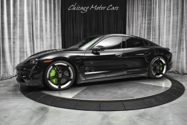 Used 2020 Porsche Taycan Turbo S Sedan Premium Pkg! Burmester High-End! Porsche InnoDrive! LOADED for sale Sold at Chicago Motor Cars in West Chicago IL 60185 1