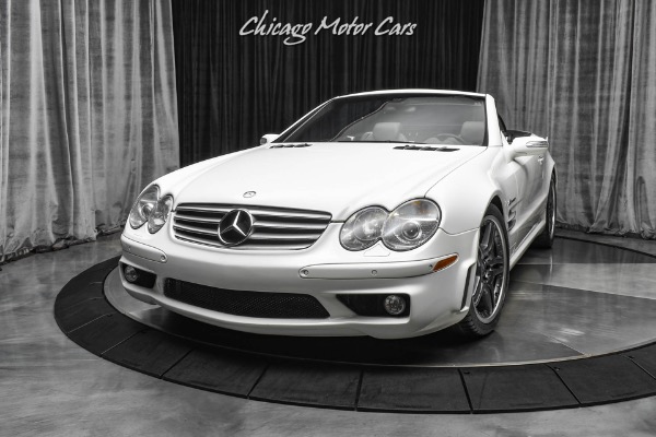 Used 2005 Mercedes-Benz SL65 AMG BiTurbo V12 Convertible MSRP $182k+ White! GORGEOUS! LOADED! for sale Sold at Chicago Motor Cars in West Chicago IL 60185 2
