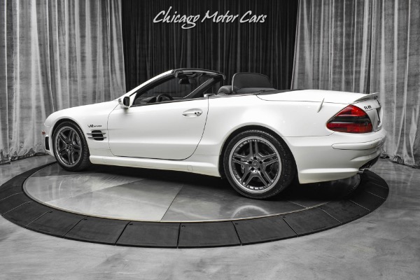 Used 2005 Mercedes-Benz SL65 AMG BiTurbo V12 Convertible MSRP $182k+ White! GORGEOUS! LOADED! for sale Sold at Chicago Motor Cars in West Chicago IL 60185 3