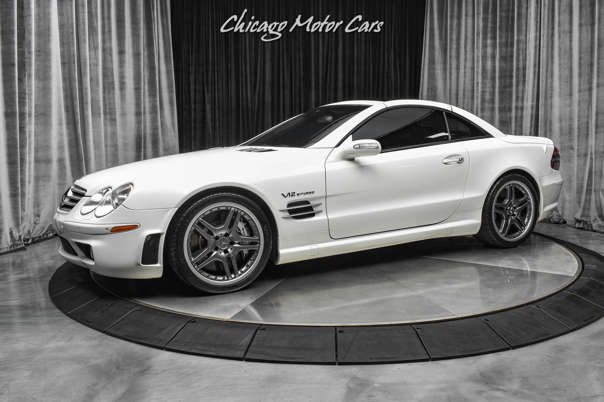 Used-2005-Mercedes-Benz-SL65-AMG-BiTurbo-V12-Convertible-MSRP-182k-White-GORGEOUS-LOADED