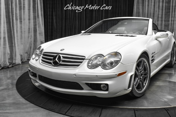 Used-2005-Mercedes-Benz-SL65-AMG-BiTurbo-V12-Convertible-MSRP-182k-White-GORGEOUS-LOADED