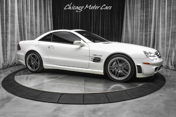 Used-2005-Mercedes-Benz-SL65-AMG-BiTurbo-V12-Convertible-MSRP-182k-White-GORGEOUS-LOADED