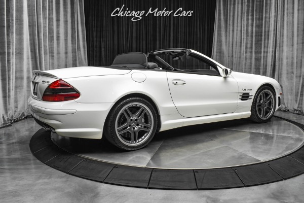 Used 2005 Mercedes-Benz SL65 AMG BiTurbo V12 Convertible MSRP $182k+ White! GORGEOUS! LOADED! for sale Sold at Chicago Motor Cars in West Chicago IL 60185 5