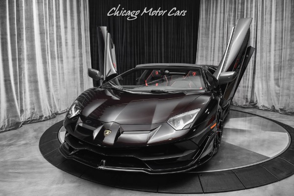 Used 2021 Lamborghini Aventador SVJ Roadster LP770-4 Delivery Miles! 1 of 1 Spec! Exclusive Ad Personam Color! for sale Sold at Chicago Motor Cars in West Chicago IL 60185 2