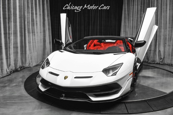 Used 2021 Lamborghini Aventador SVJ Roadster RARE! AD PERSONAM INTERIOR & EXTERIOR! ONLY 1500 MILES! LOADED for sale Sold at Chicago Motor Cars in West Chicago IL 60185 2