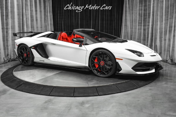 Used 2021 Lamborghini Aventador SVJ Roadster RARE! AD PERSONAM INTERIOR & EXTERIOR! ONLY 1500 MILES! LOADED for sale Sold at Chicago Motor Cars in West Chicago IL 60185 6