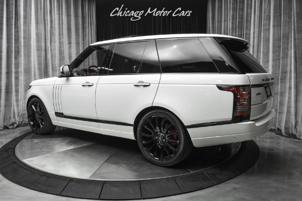 Used 2014 Land Rover Range Rover Autobiography Rare Red Interior! Rear Seat Entertainment! for sale Sold at Chicago Motor Cars in West Chicago IL 60185 3
