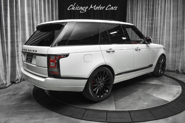 Used 2014 Land Rover Range Rover Autobiography Rare Red Interior! Rear Seat Entertainment! for sale Sold at Chicago Motor Cars in West Chicago IL 60185 5