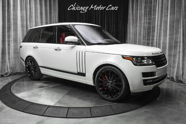 Used 2014 Land Rover Range Rover Autobiography Rare Red Interior! Rear Seat Entertainment! for sale Sold at Chicago Motor Cars in West Chicago IL 60185 6