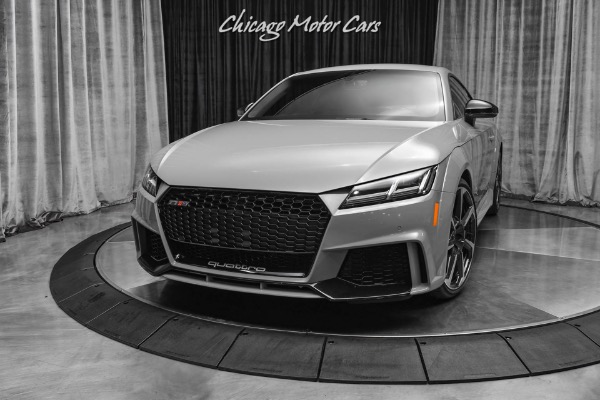 Used 2018 Audi TT RS 2.5T quattro Technology Package! Rare Nardo Grey! Carbon Fiber! for sale Sold at Chicago Motor Cars in West Chicago IL 60185 2
