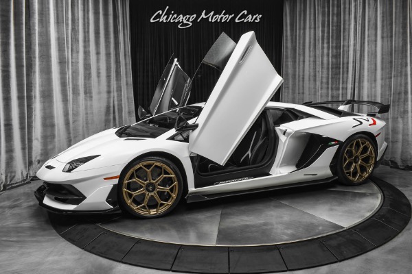 Used 2019 Lamborghini Aventador LP770-4 SVJ Coupe Carbon Fiber Hot Spec Front Lift 770HP 1/900 Produced for sale Sold at Chicago Motor Cars in West Chicago IL 60185 1