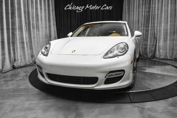 Used 2012 Porsche Panamera Turbo Original MSRP $147K+ Sport Chrono Plus Pkg! 911 Turbo II Wheels! for sale Sold at Chicago Motor Cars in West Chicago IL 60185 2