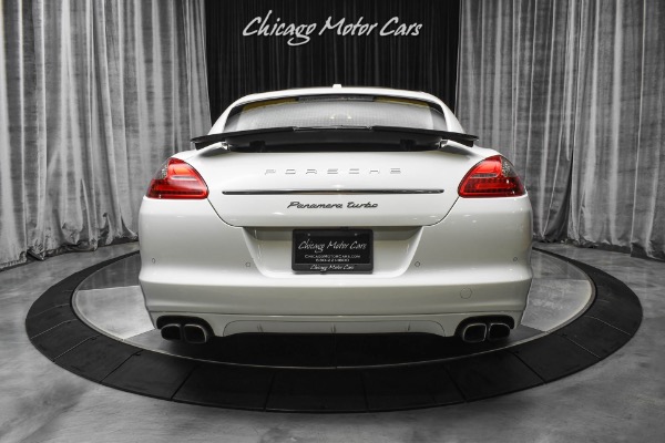 Used 2012 Porsche Panamera Turbo Original MSRP $147K+ Sport Chrono Plus Pkg! 911 Turbo II Wheels! for sale Sold at Chicago Motor Cars in West Chicago IL 60185 4